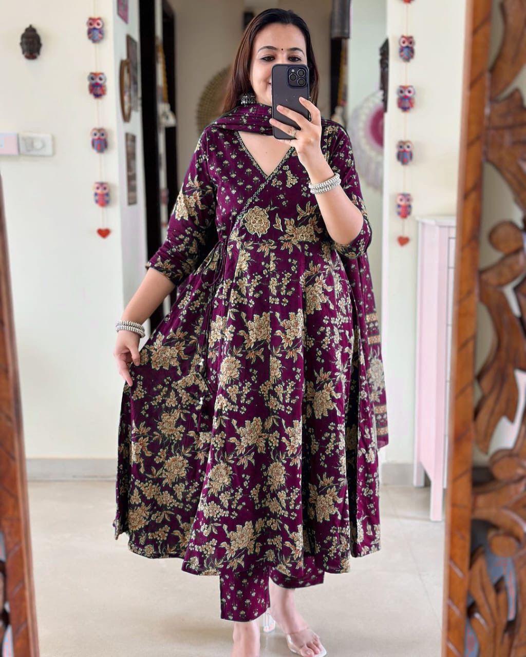 Beautiful Anarkali Kurta Set