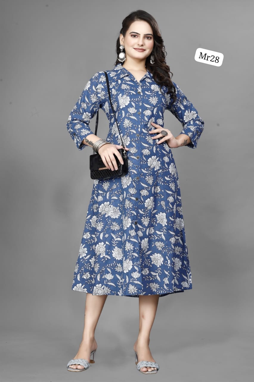 HEAVY A-LINE GOWN
