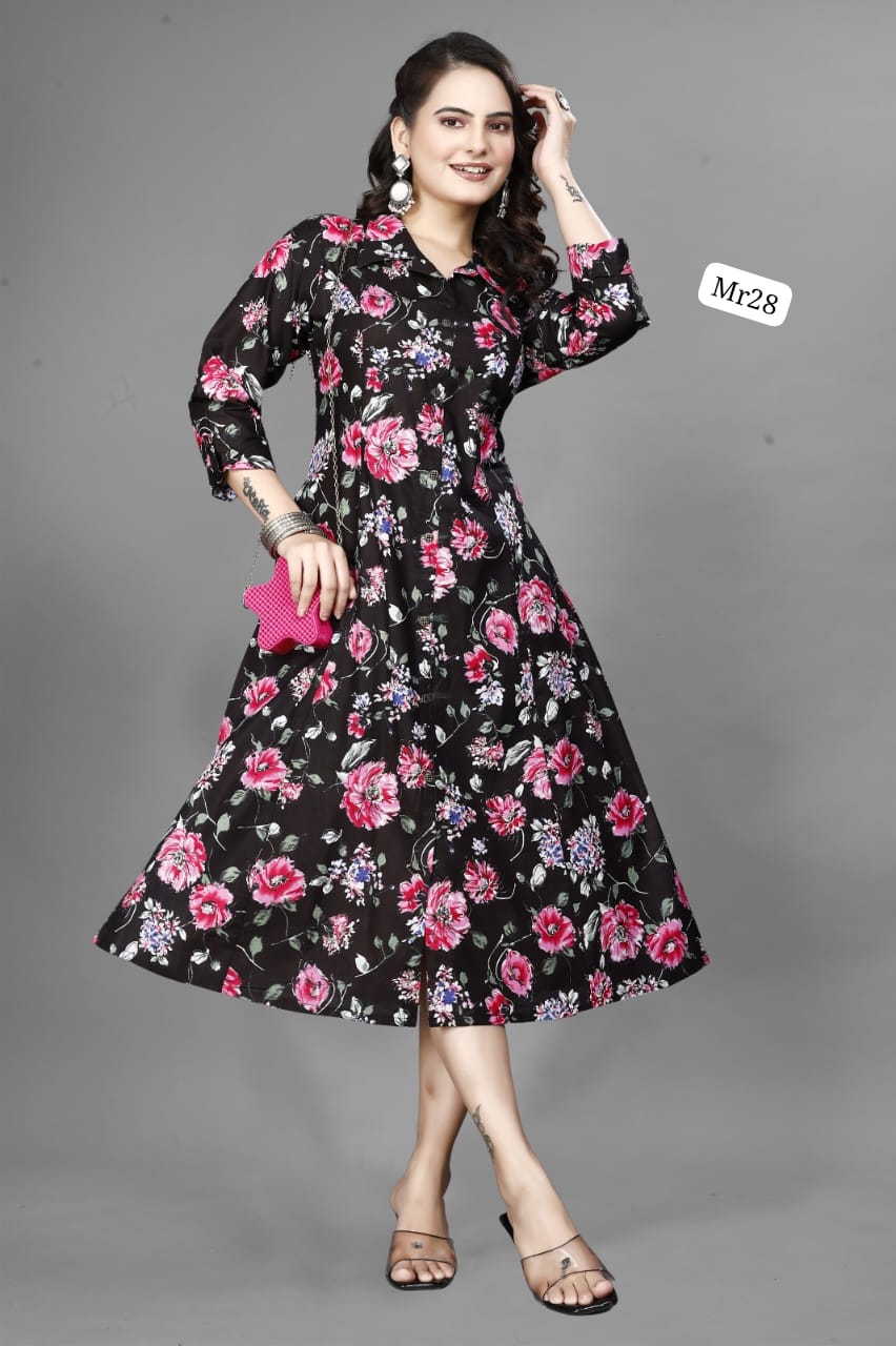 HEAVY A-LINE GOWN