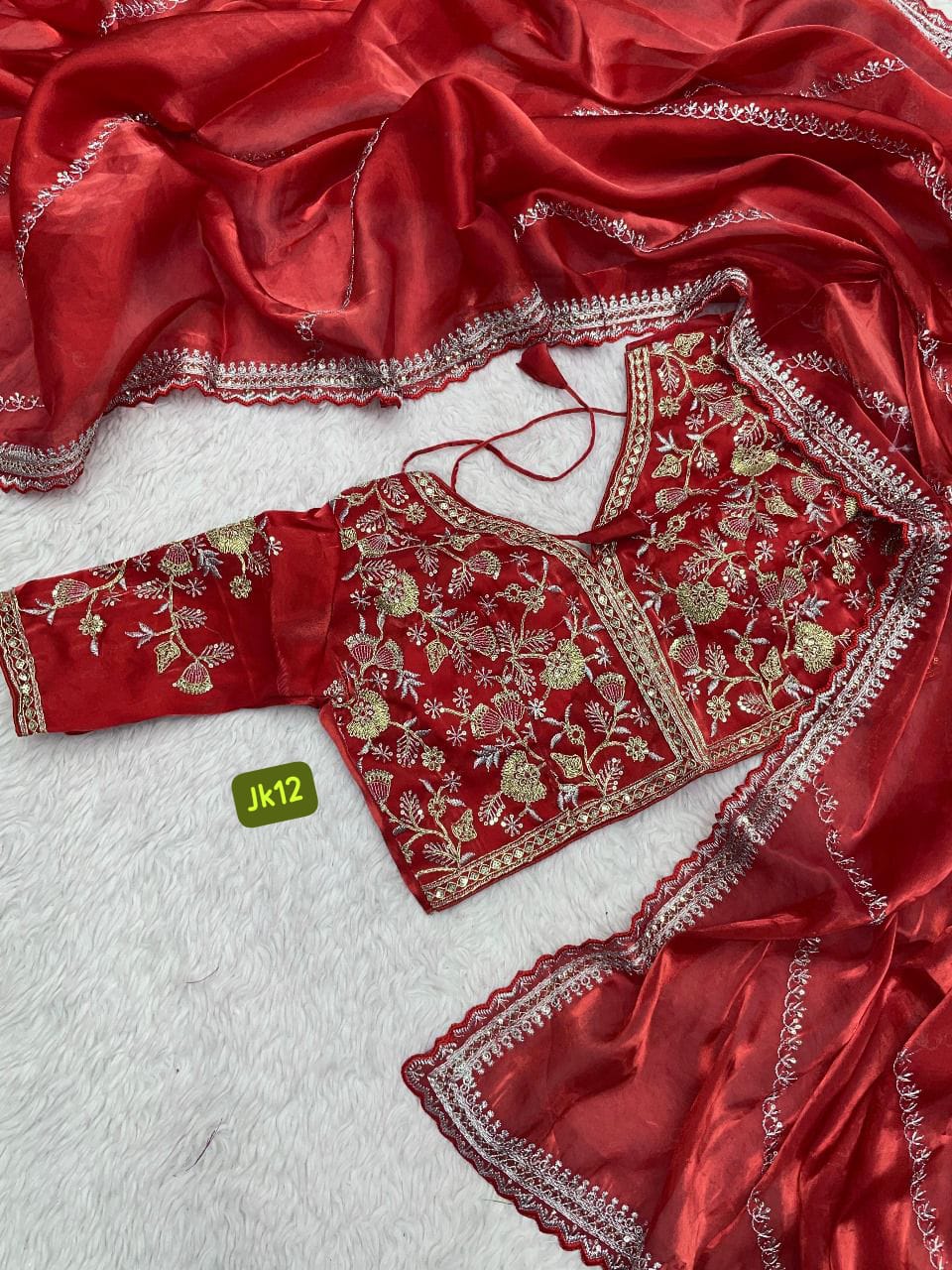 New Soft Zimmy Choo Silk Saree