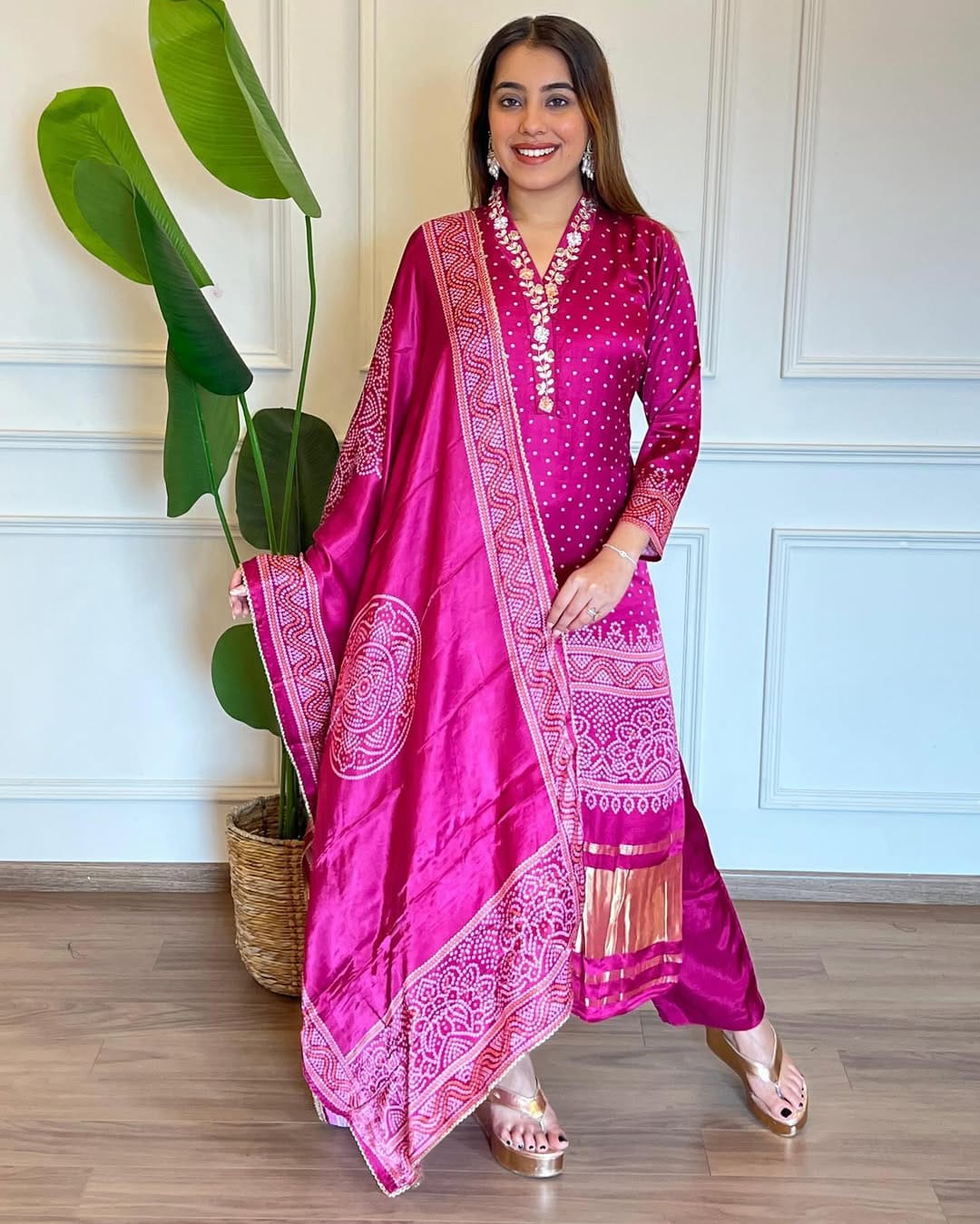 Elegant Festive Wear Kurti Set