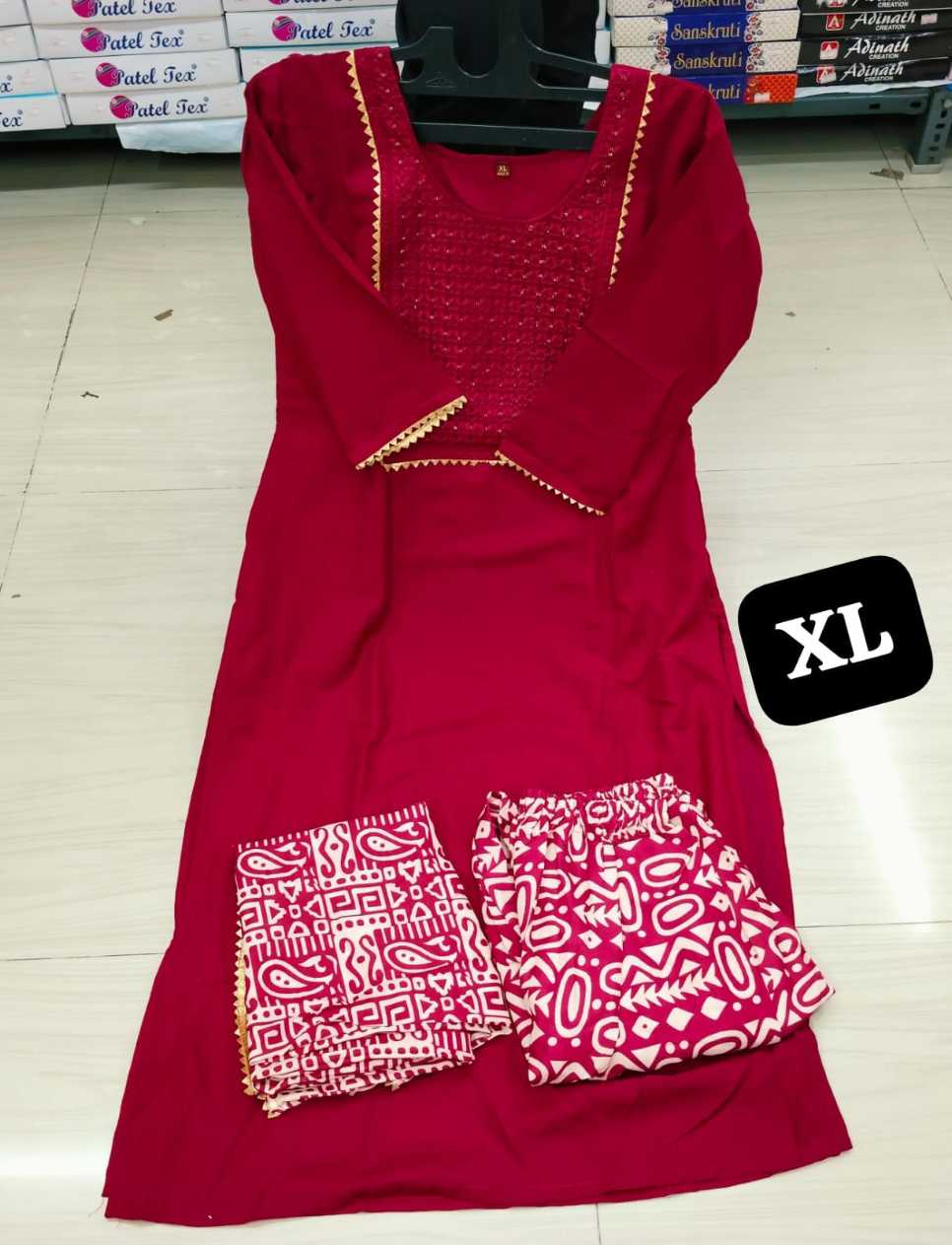 Fancy Colorful Kurti Set