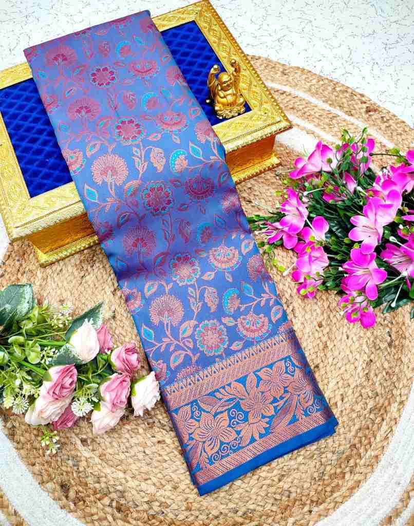 Nikki Galrani Bridal Silk Saree