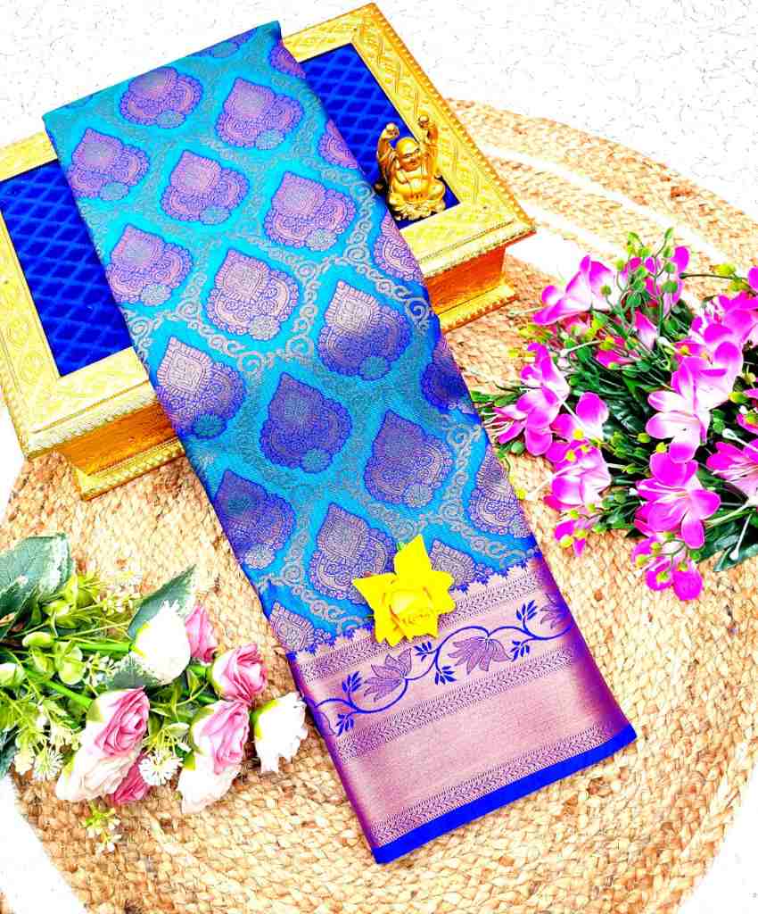 Nikki Galrani Bridal Silk Saree