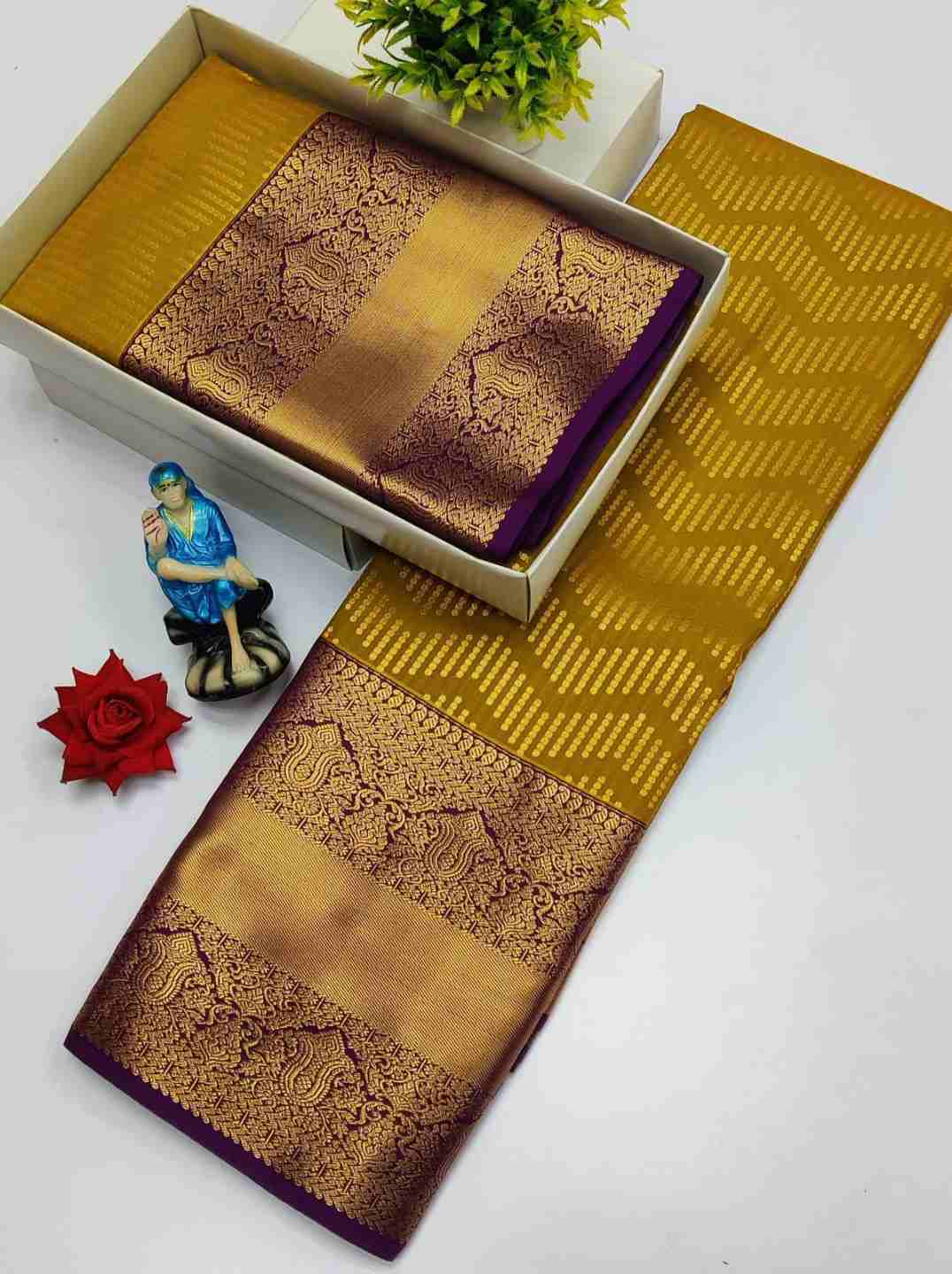 Kanchi Korvai Kottanji Tana Soft Silk Saree