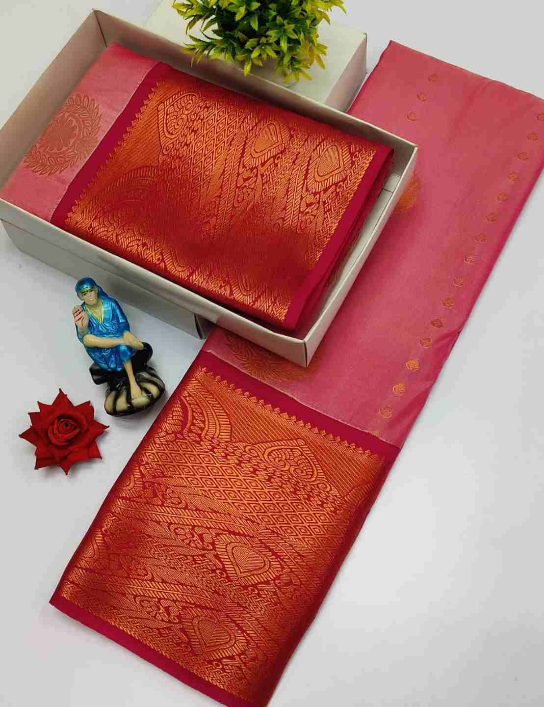 Kanchi Korvai Kottanji Tana Soft Silk Saree