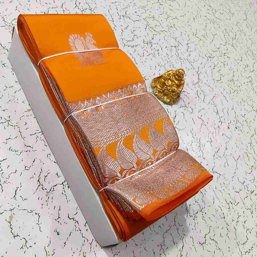 Soft Silk Big Border Saree Collection