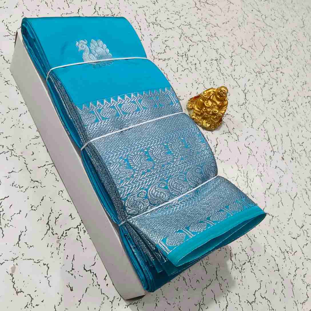Soft Silk Big Border Saree Collection