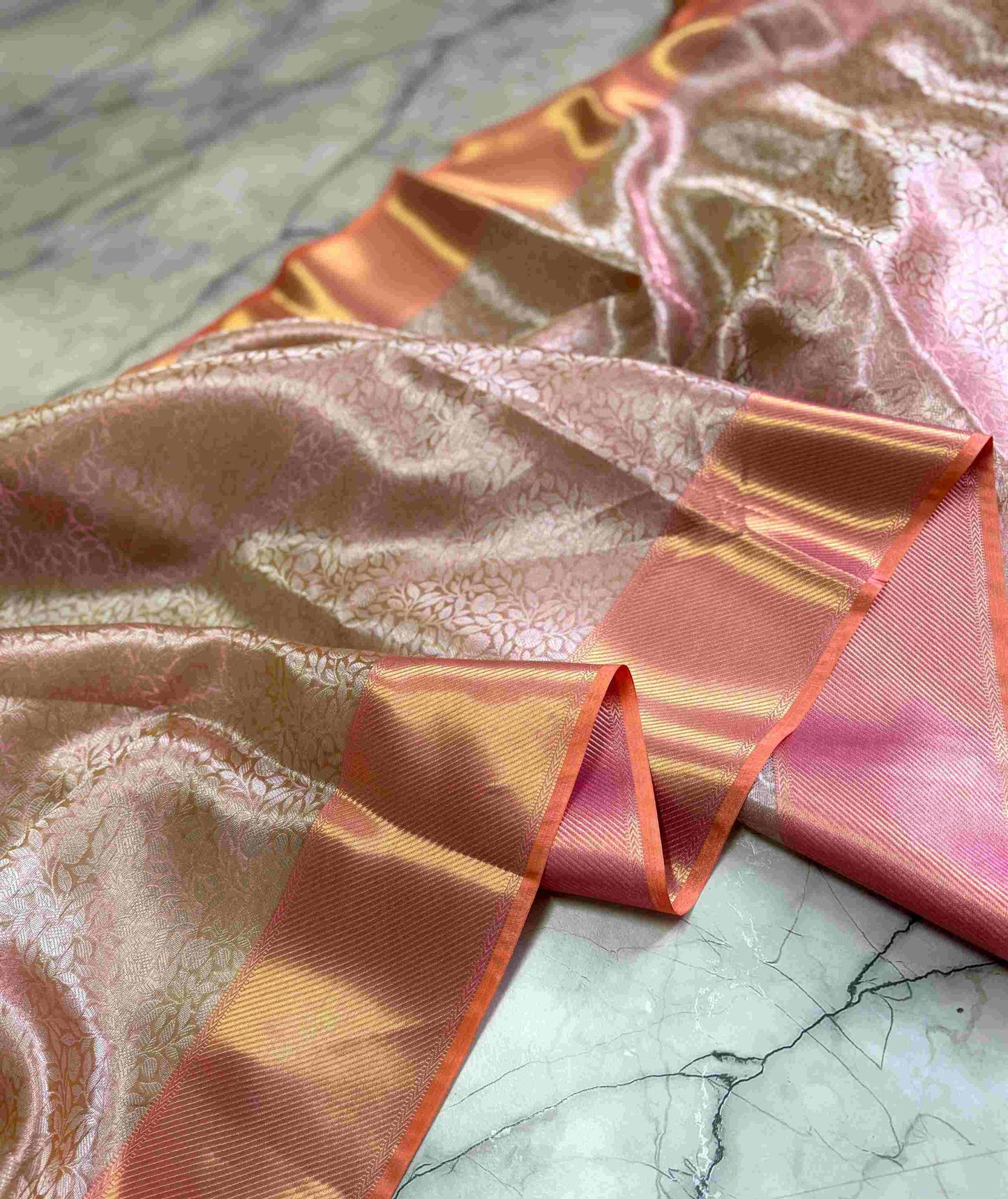 Banarasi Kanjivaram Tissue Zari Saree