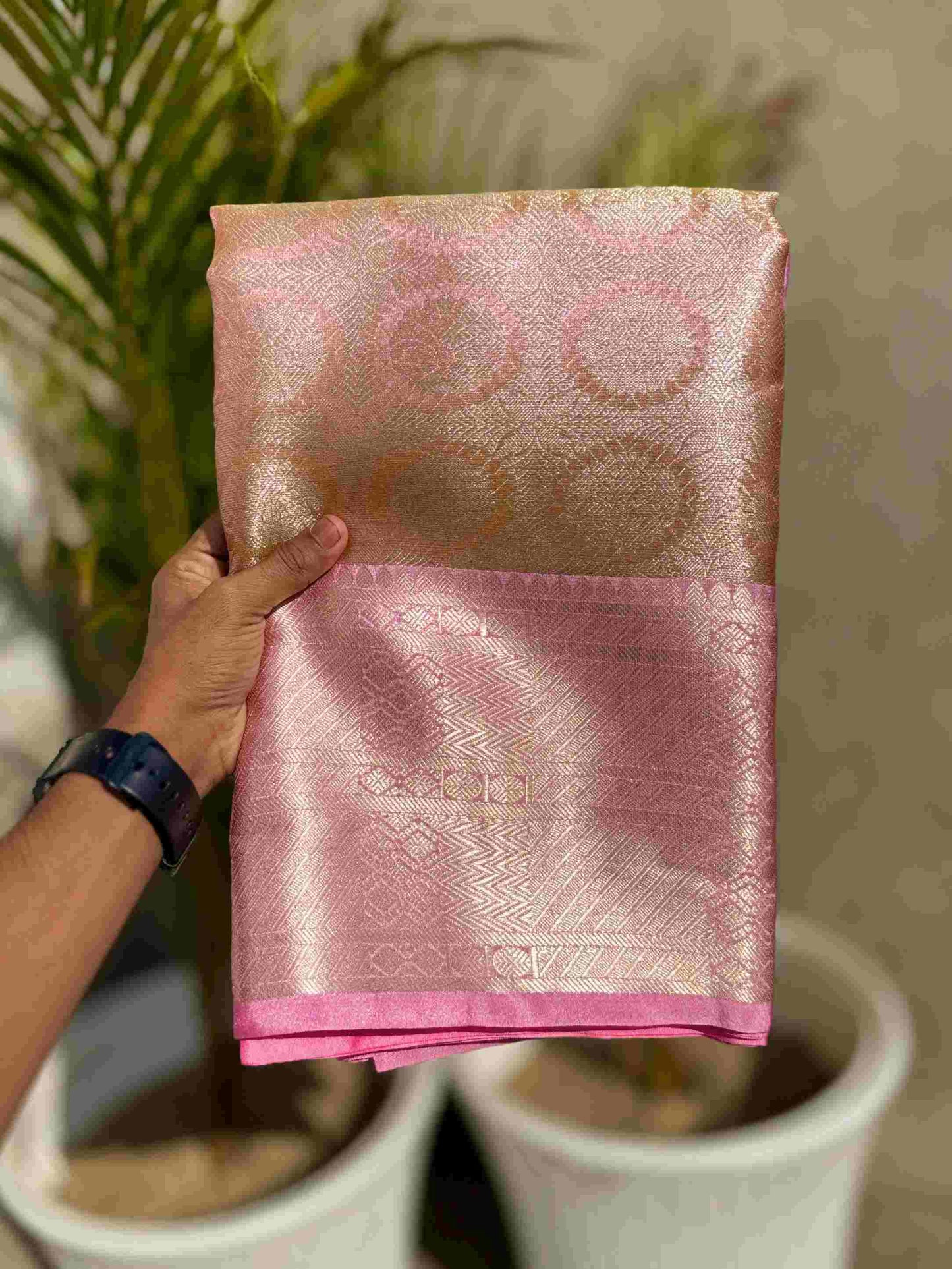 Banarasi Kanjivaram Tissue Zari Saree