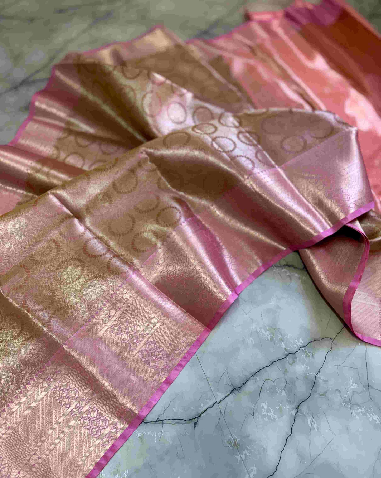 Banarasi Kanjivaram Tissue Zari Saree