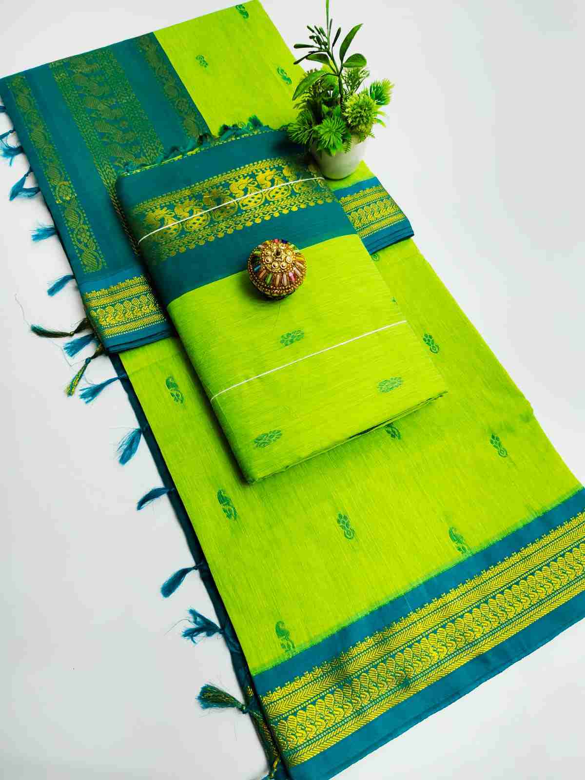 Traditional Kalyani Cotton Saree