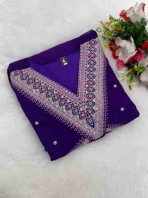 Chic & Classy Embroidered Suit Set