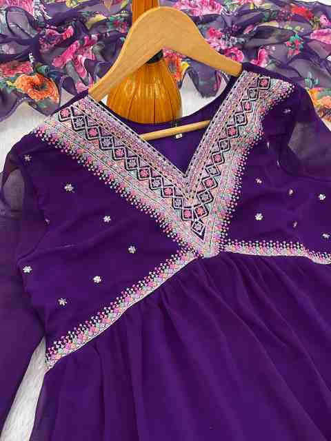 Chic & Classy Embroidered Suit Set