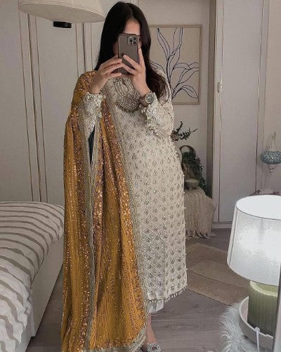 Real Mirror Work Suit