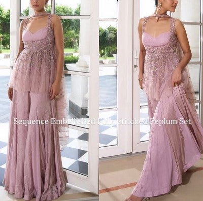 Lavender Tone Suit